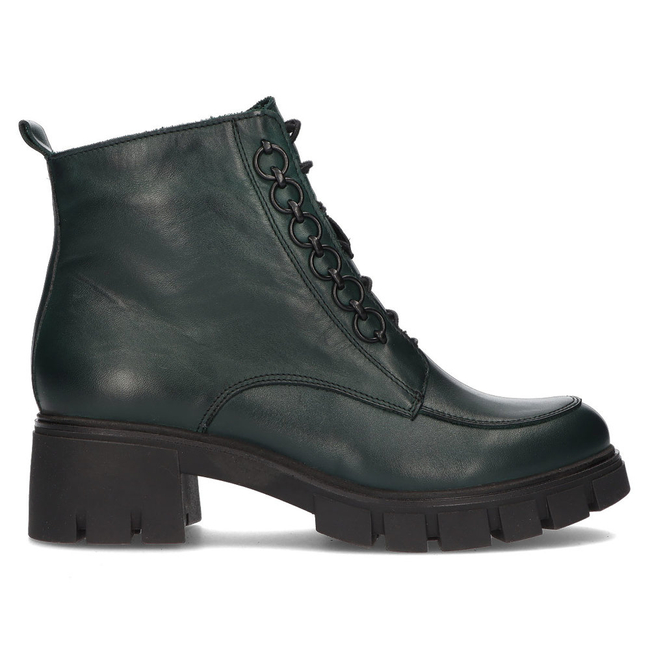 Leather boots Simen 4477A Green