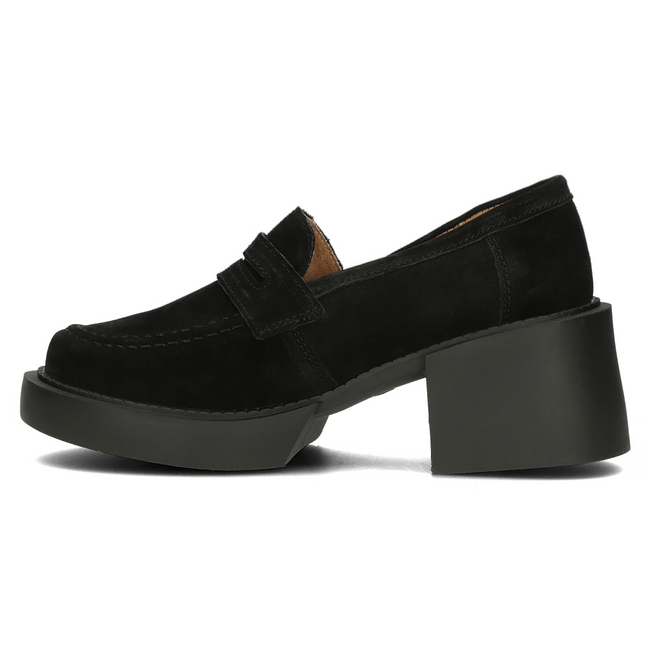 Leather shoes Filippo DP4685/23 BK black
