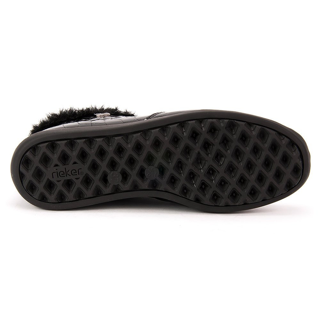 Botki RIEKER 44263 czarne