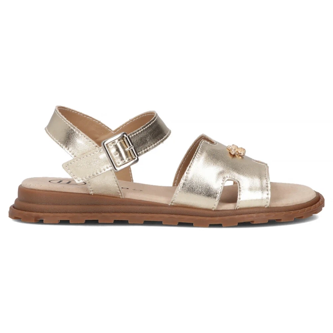 Leather sandals Filippo DS7031/25 GO gold