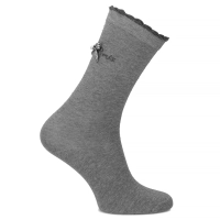Women's Socks L1 grey bow
