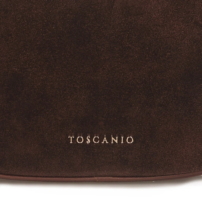 Leather handbag Toscanio G88 brown