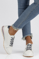 Leather shoes Filippo DP3509/22 WH white