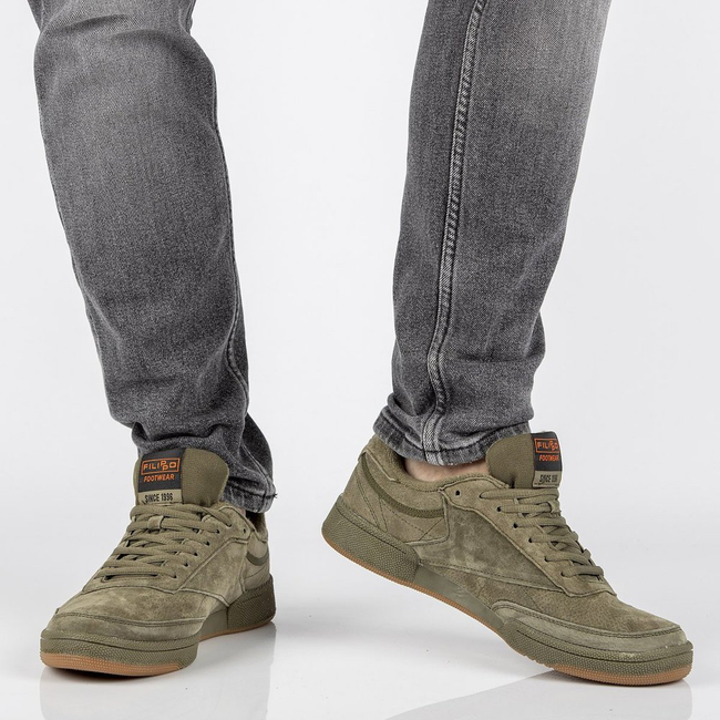 Leather shoes Filippo MSP2123/21 KH khaki