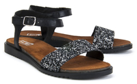 Sandals Filippo 1368 Black Sequins Nero