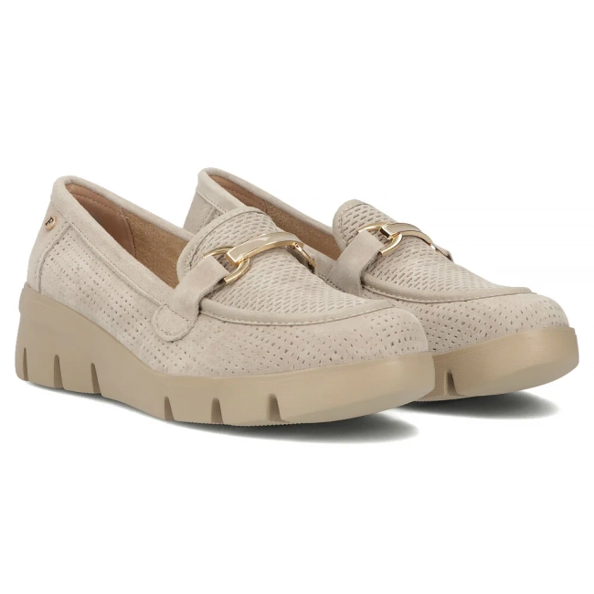 Leather shoes Filippo DP7002/25 BE beige