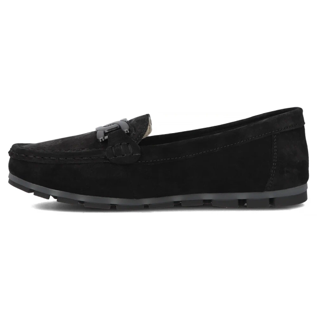 Leather loafers Filippo DP3630/25 BK black