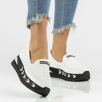 Leather shoes Filippo DP3906/22 WH white