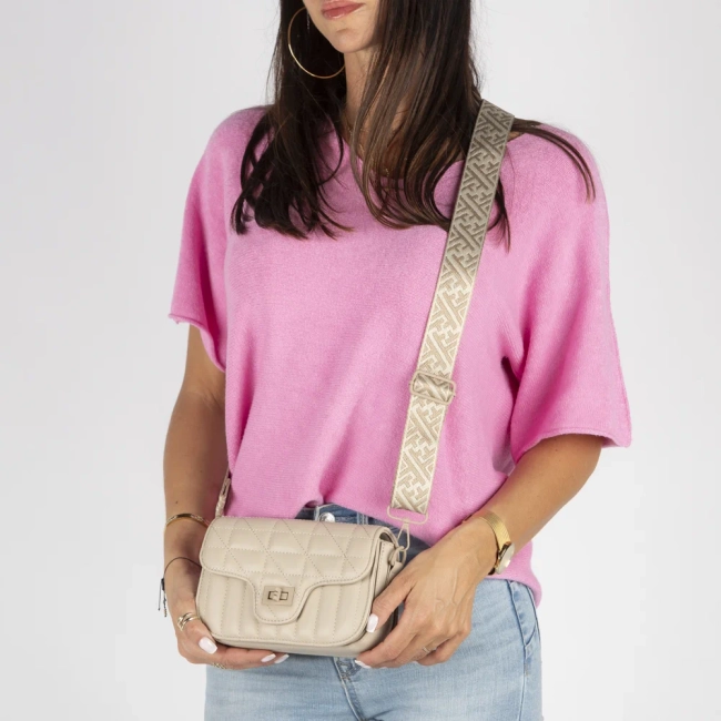 Beige handbag iconik