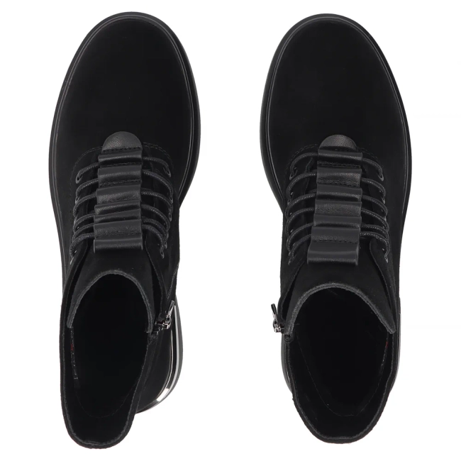 Leather ankle boots Filippo DBT8196/26 BK black