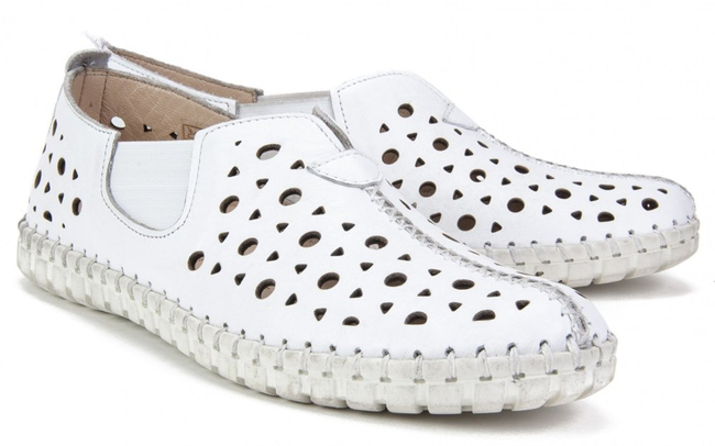 Półbuty Loretta Vitale 2059 White