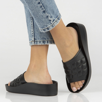 Leather flip-flops Filippo DK4464/23 BK black