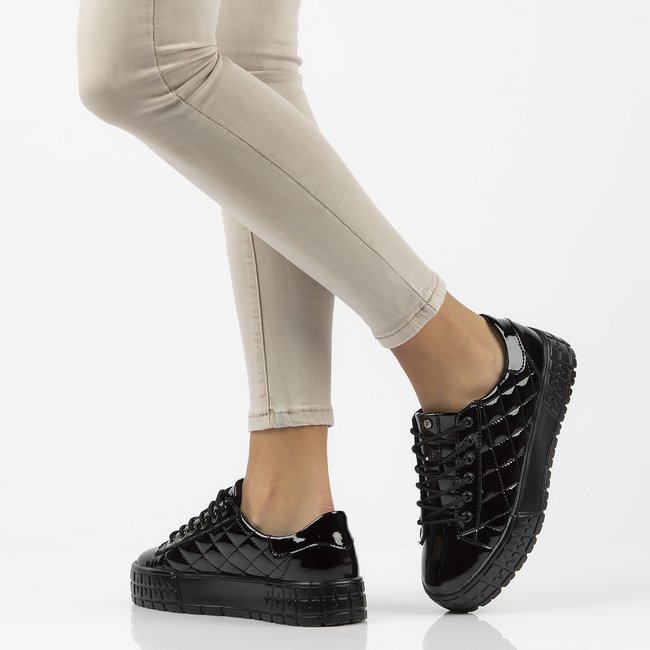 Leather shoes FILIPPO DP3932/22 BK black