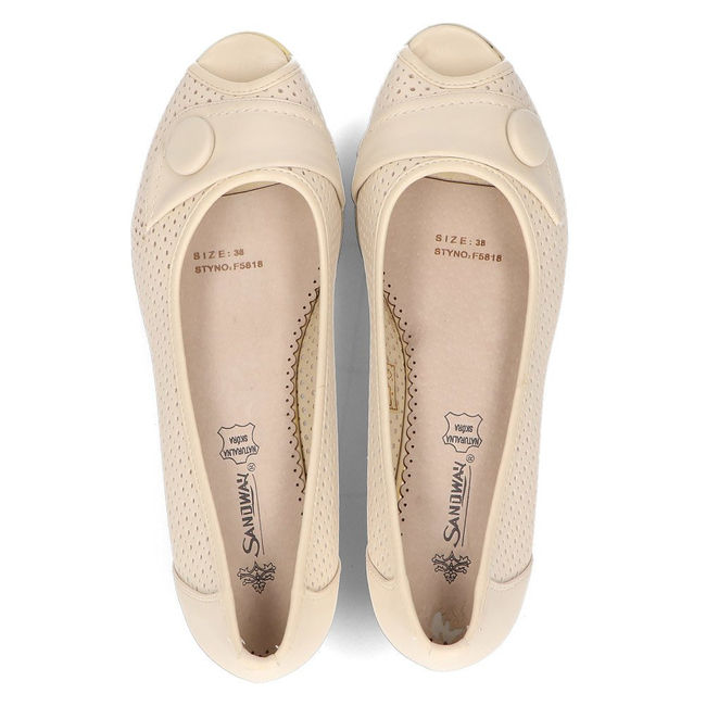 Półbuty Zooko Sandway F5818 beżowe