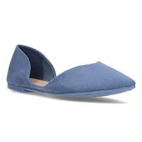 Baleriny ND153-16 niebieskie