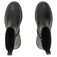 Leather ankle boots Filippo DBT8119/26 BK black