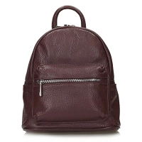 Leather backpack Toscanio A114 brown