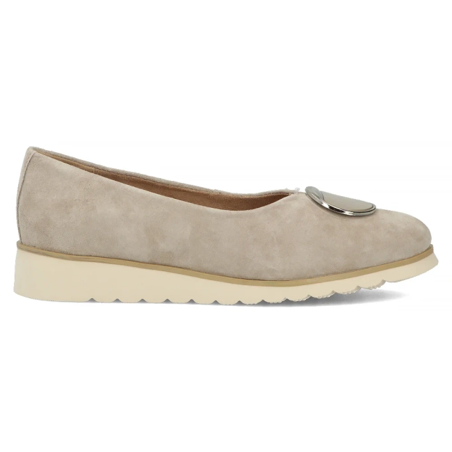 Leather shoes Filippo DP6095/24 BE beige
