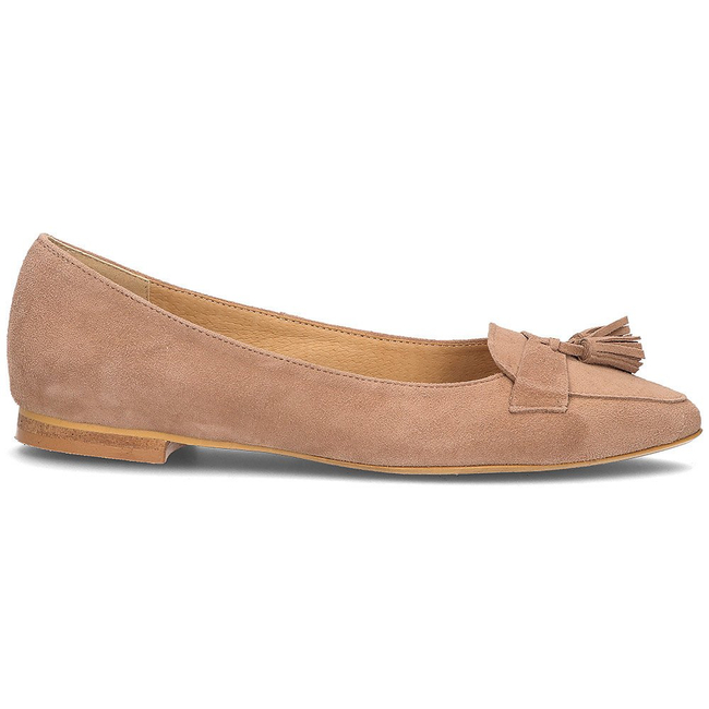 Suede shoes Alexio Giorgio 1002 beige