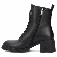 Leather ankle boots Filippo DBT8030/26 BK black