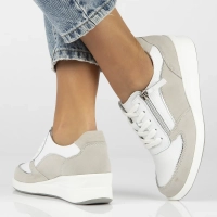 Leather Sneakers Filippo DP6209/24 WH white