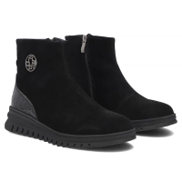 Leather ankle boots Filippo DBT8074/26 BK black