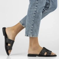 Slippers Filippo DK6973/25 BK black