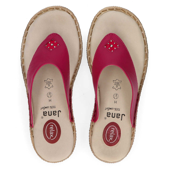 Slippers Jana 8-27113-22 532 Fuxia