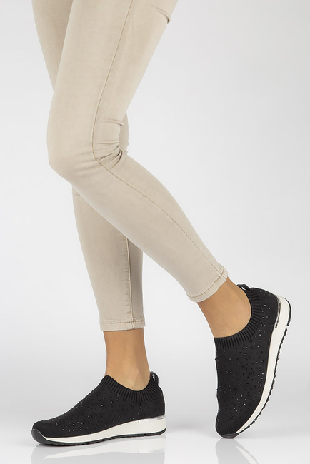 Półbuty damskie Filippo DP2112/21 BK czarne