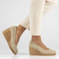 Leather shoes Filippo DP3521/24 BE SU beige