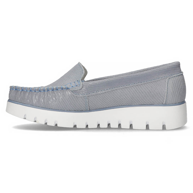 Leather loafers Filippo DP3534/22 BL blue