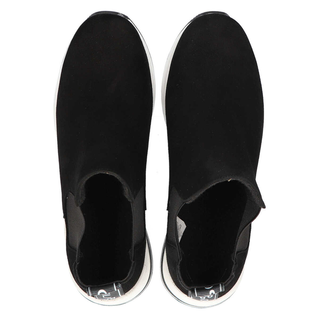 Leather sneakers Filippo K-833 Kaja black