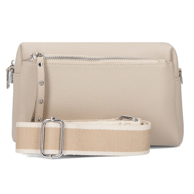 Beige messenger bag sienna