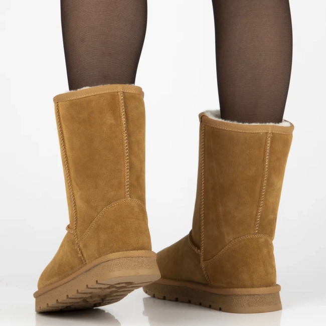 Leather snow boots Filippo DBT7333/25 CA brown