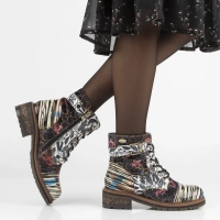 Leather ankle boots Laura Vita kleo 15 black