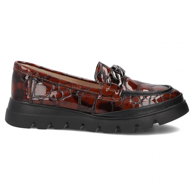 Leather shoes Filippo DP8004/26 BR brown