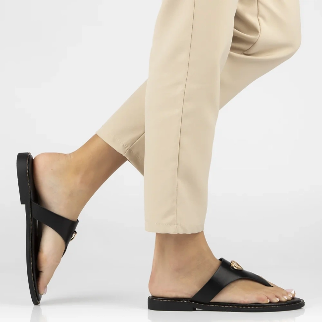 Slippers Filippo DK6976/25 BK black