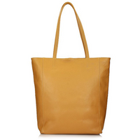 Torebka Toscanio Shopper Skórzany A264 żółty
