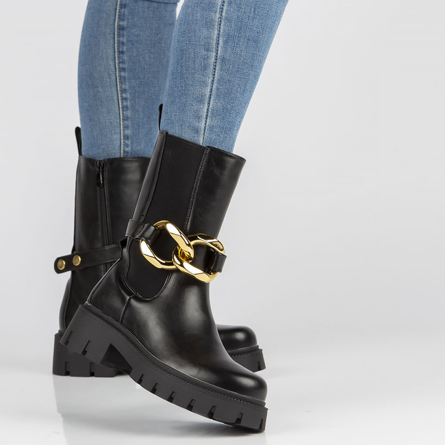 Botki Filippo JW156 czarne