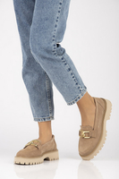 Leather shoes Filippo DP4916/23 BE beige