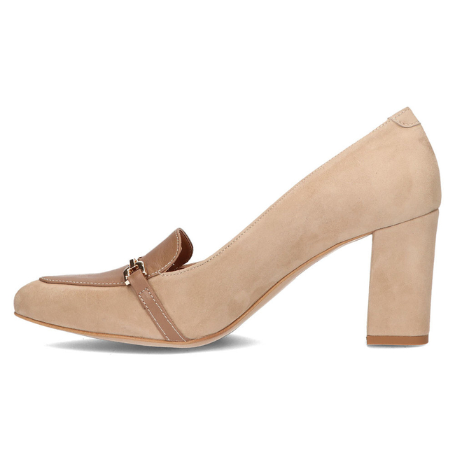 Leather shoes Filippo 2110 beige
