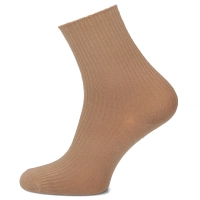 Women's Socks brown 6034 stripes