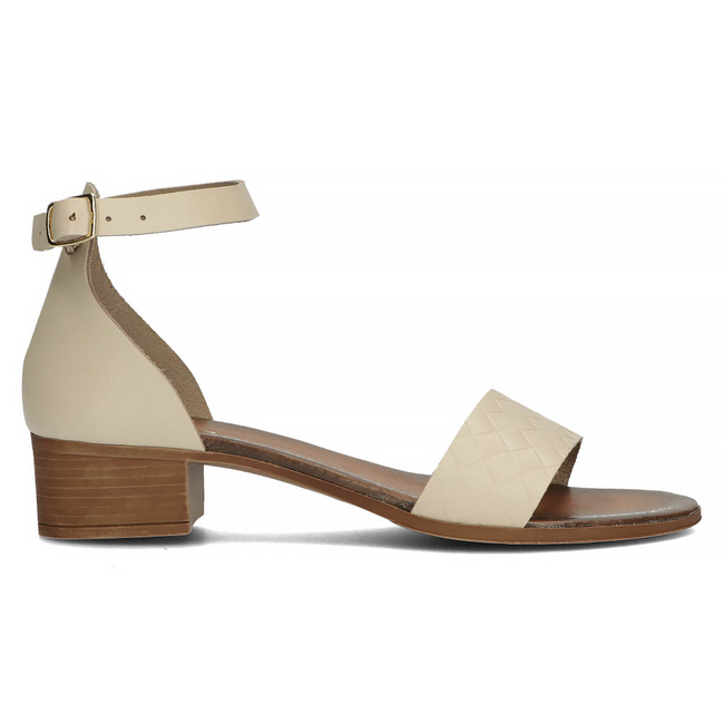 Leather sandals Filippo 40235 beige