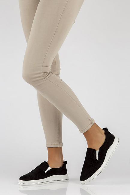 Leather shoes Filippo DP3622/22 BK black