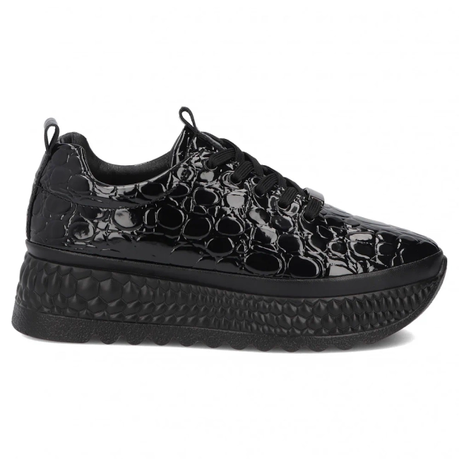 Leather sneakers Filippo DP7284/26 BK CR black