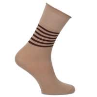Women's Socks MBN5903 brown