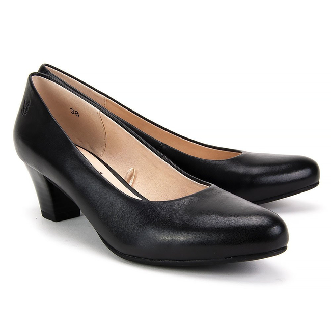 Czółenka Caprice 9-22306-20 022 Black Nappa czarne