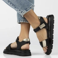 Leather sandals Filippo 40443 black