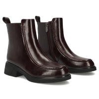 Leather ankle boots Filippo DBT8119/26 BG burgundy