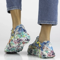 Skórzane sneakersy Laura Vita sofiao 01 niebieskie